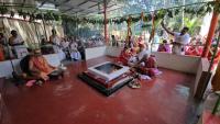 Rudra Homa (15 July 2026). Picture Courtesy: Shri Chandrashekhar Padubidri and Shri Narayan Kadle